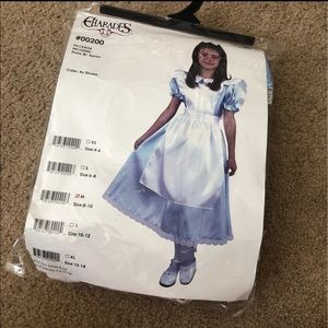 Alice in Wonderland kids Costume Size M 8-10y